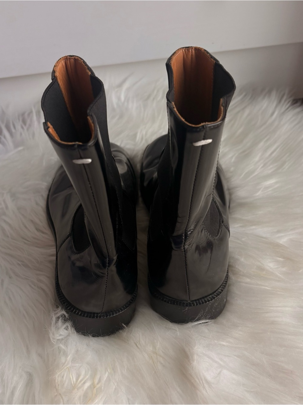 Maison Martin Margiela Black Ankle Boots - Picture 4 of 6
